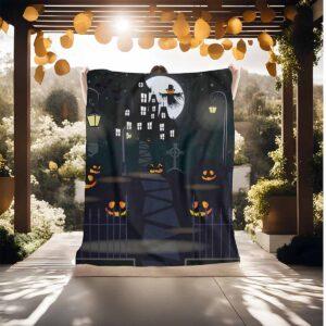 Haunted Mansion Halloween Blanket Haunted Mansion Halloween Blanket