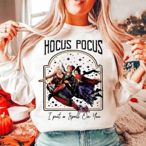 Hocus Pocus I Put A Spell On You Halloween Shirt