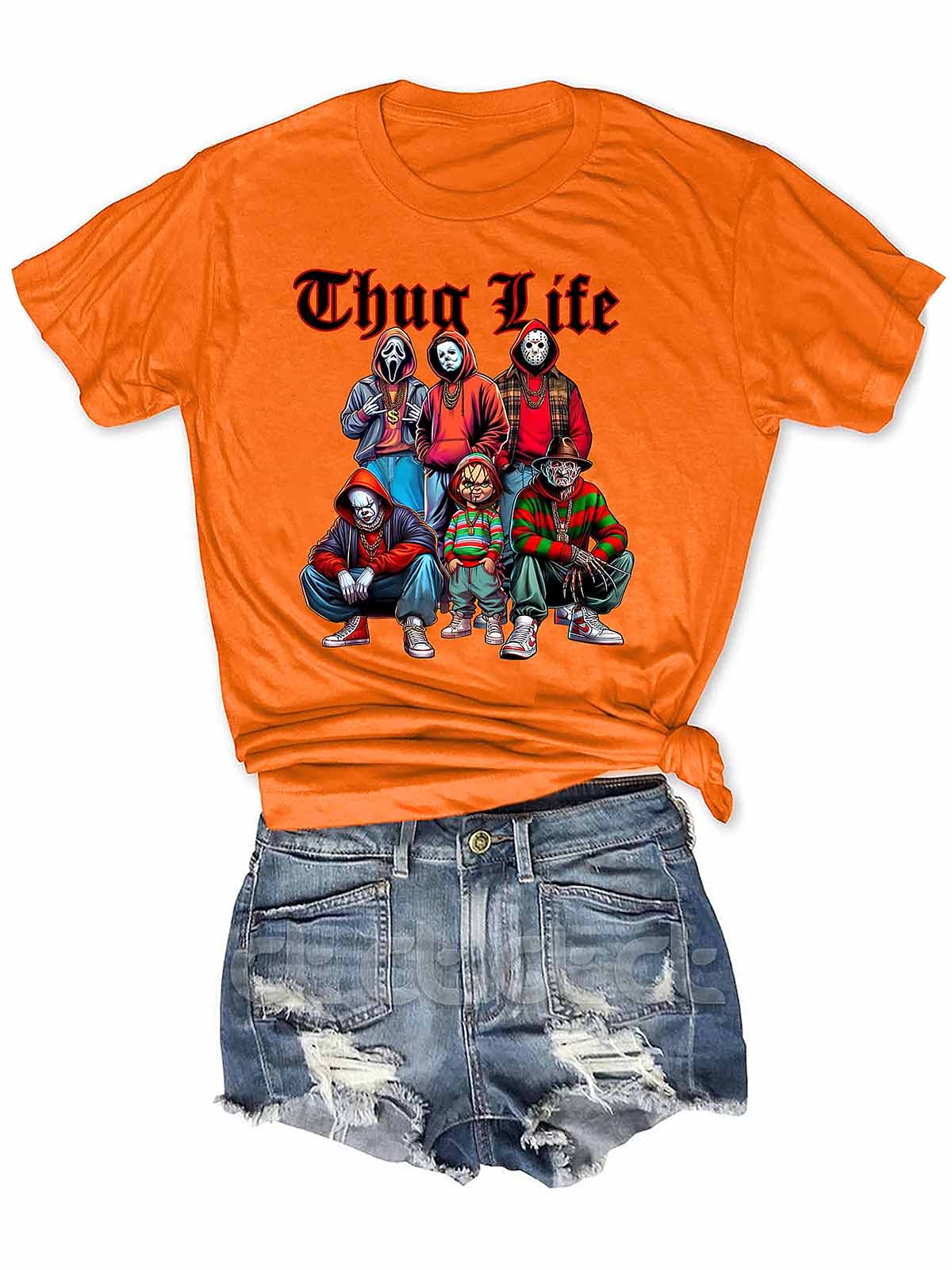 Horror Character Thug Life Halloween Shirt Horror Character Thug Life Halloween Shirt
