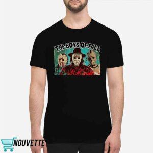 Horror The Boys Of Fall Halloween Shirt