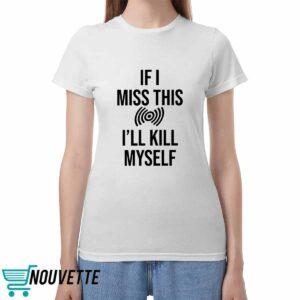 If I Miss This I'll Kill Myself Lucio Overwatch Shirt