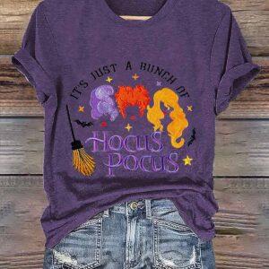 It's Just A Bunch Of Hocus Pocus Halloween Shirt