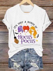 It’s Just A Bunch Of Hocus Pocus Halloween Shirt