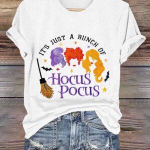 It's Just A Bunch Of Hocus Pocus Halloween Shirt