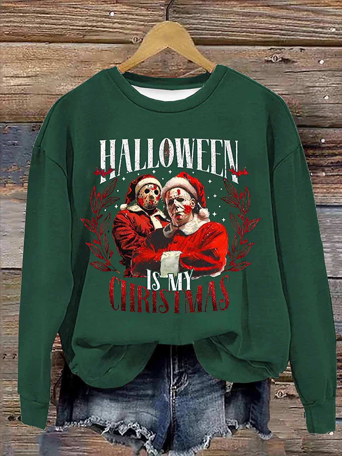 Jason Voorhees And Michael Myers Halloween Is My Christmas Shirt Jason Voorhees And Michael Myers Halloween Is My Christmas Shirt