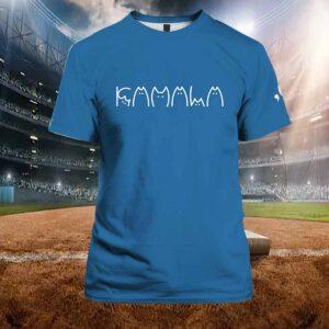 La Cat Kamala Print V-Neck T-Shirt 1 Cat Kamala Print V Neck T Shirt