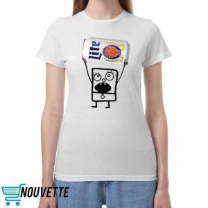 Miller Lite Doodlebob Shirt