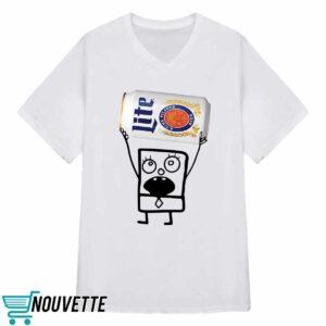 Miller Lite Doodlebob Shirt
