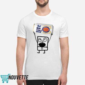 Miller Lite Doodlebob Shirt