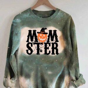 Momster Halloween Print Shirt