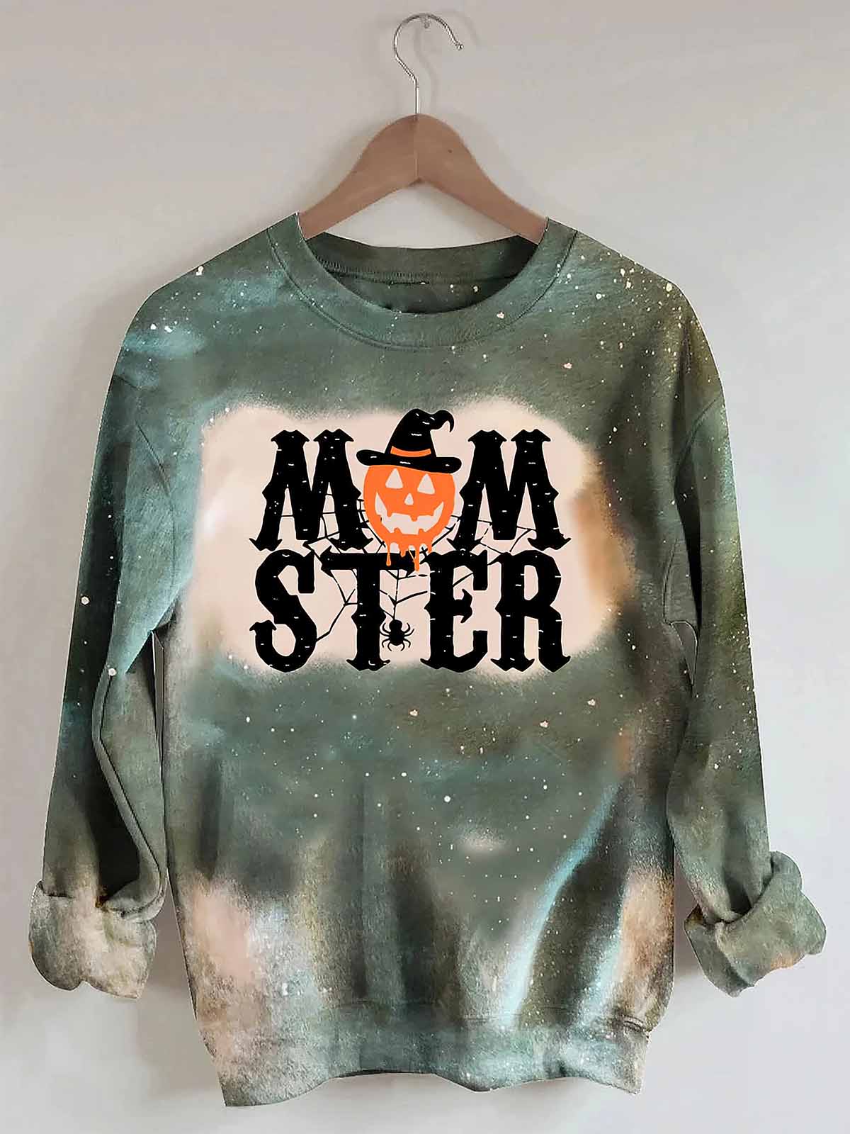 Momster Halloween Print Shirt Momster Halloween Print Shirt