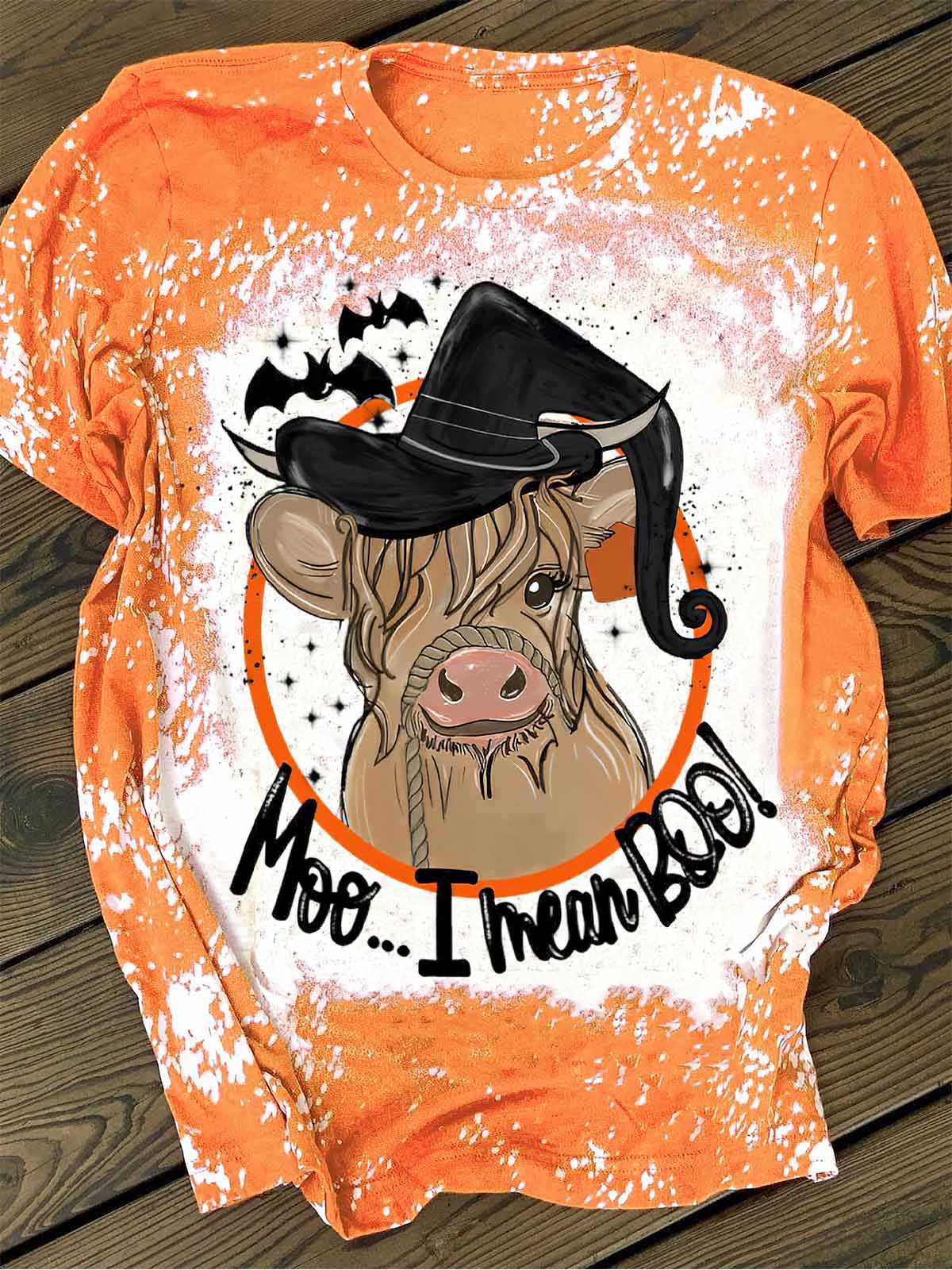 Moo I Mean Boo Cow Halloween Shirt Moo I Mean Boo Cow Halloween Shirt