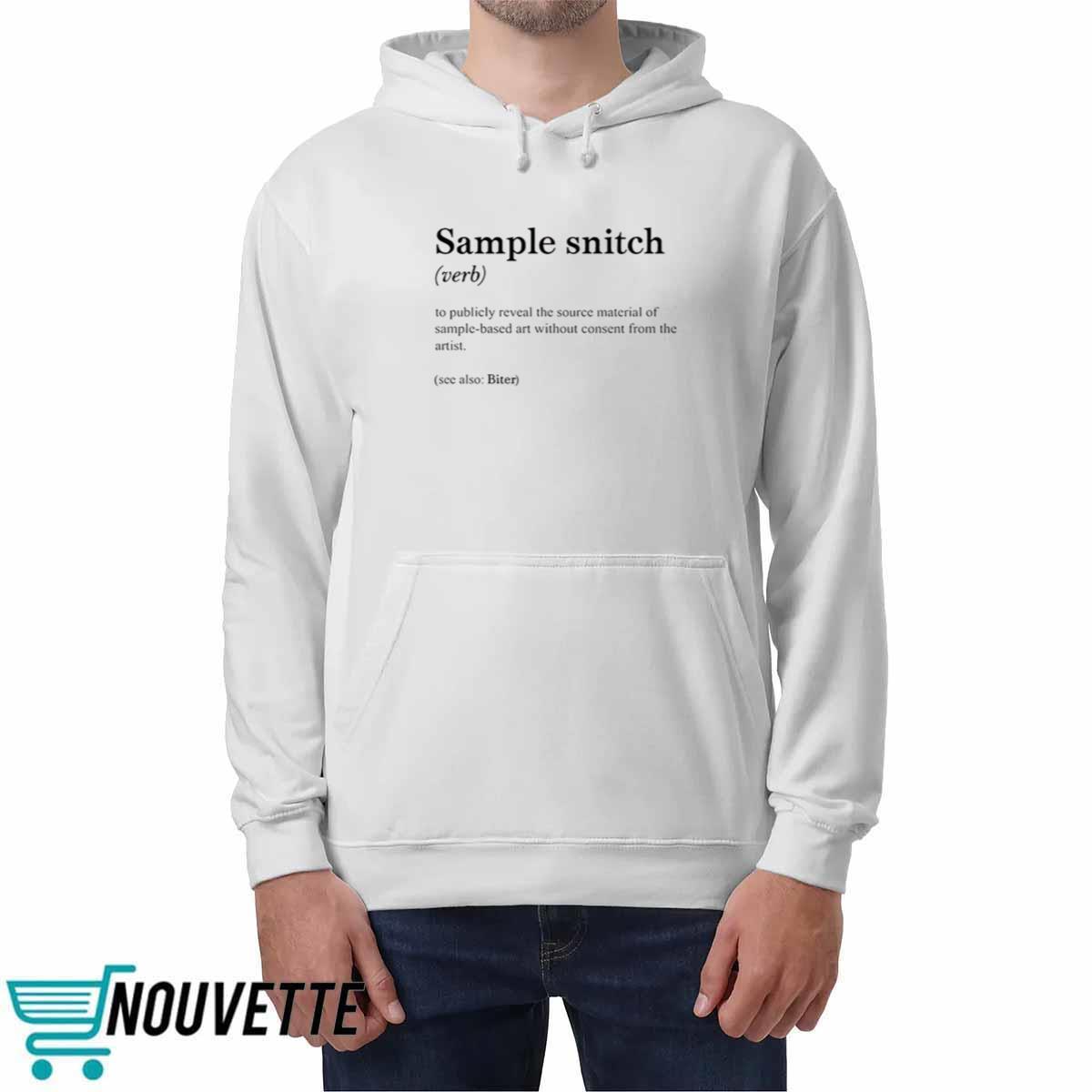 Sample Snitch Definition Shirt Sample Snitch Definition Shirt