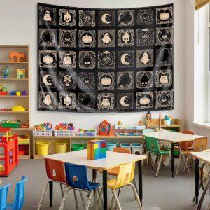 Spooky Season Throw Tapestry