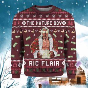 The Nature Boy Ric Flair Christmas Sweater