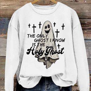 The Only Ghost I Know Is The Holy Ghost Halloween Shirt