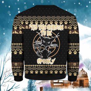 Tis The Season To Be Spooky Christmas Sweater 1 Tis The Season To Be Spooky Ugly Christmas Sweater