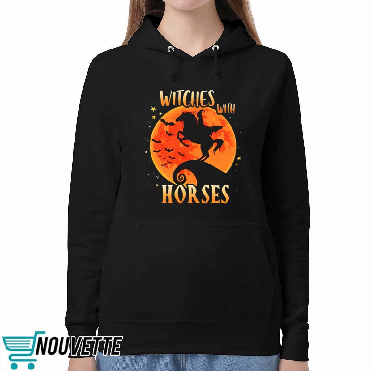 Witches With Horses Halloween Shirt Witches With Horses Halloween Shirt