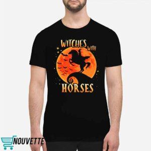 Witches With Horses Halloween Shirt 1 Witches With Horses Halloween Shirt
