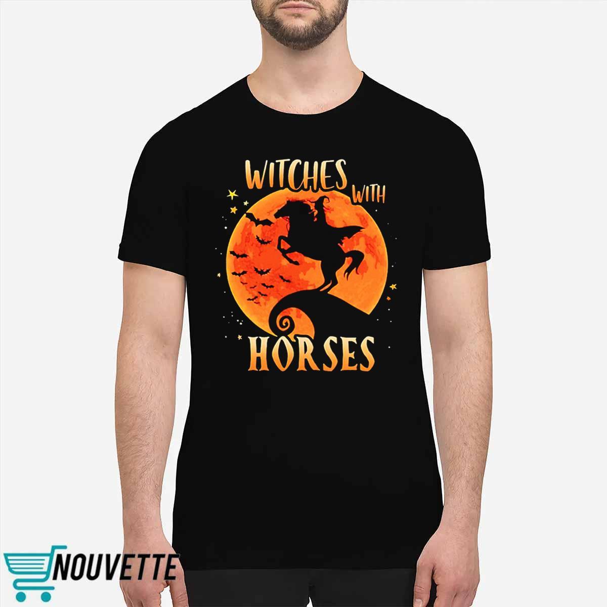 Witches With Horses Halloween Shirt Witches With Horses Halloween Shirt