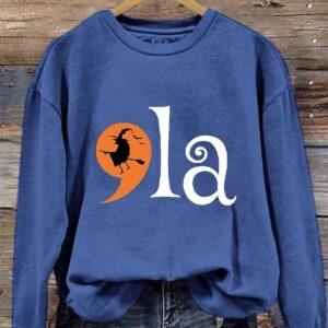 Women's Comma La Witch Halloween Shirt