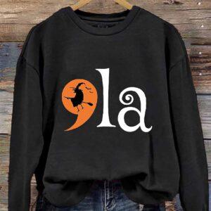 Women's Comma La Witch Halloween Shirt