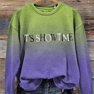 Women’s It’s Showtime Print Sweatshirt
