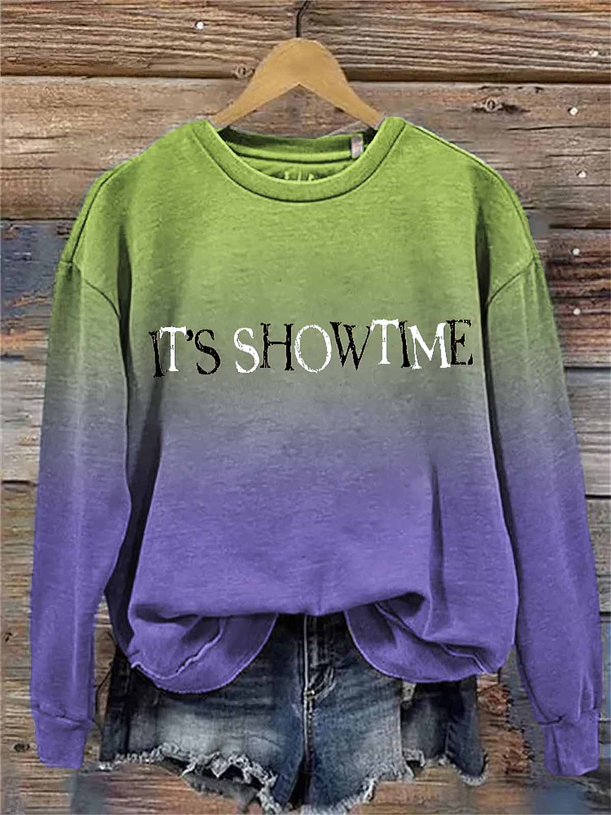 Women's It's Showtime Print Sweatshirt Women's It's Showtime Print Sweatshirt