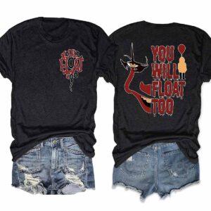 You'll Float Too Horror Clown Balloon Halloween Shirt 1 You'll Float Too Horror Clown Balloon Halloween Shirt