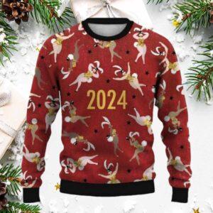 2024 Happy Dancer Ugly Christmas Sweater 2024 Happy Dancer Ugly Christmas Sweater