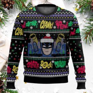 Batman Christmas Ugly Sweater