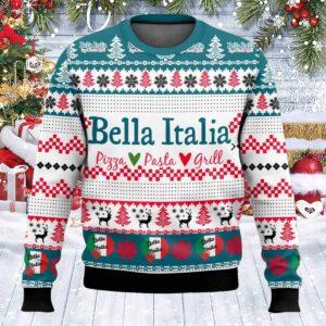 Bella Italia Ugly Christmas Sweater Bella Italia Ugly Christmas Sweater