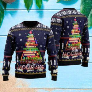 Book Christmas Tree Ugly Christmas Sweater Book Christmas Tree Ugly Christmas Sweater