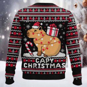 Capybara Ugly Christmas Sweater