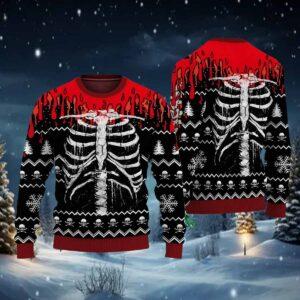 Christmas Lights Skeleton Ugly Sweater Christmas Lights Skeleton Ugly Sweater