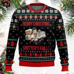 Cousin Eddie Merry Christmas Shitters Full National Lampoons Vacation Ugly Sweater Cousin Eddie Merry Christmas Shitters Full National Lampoons Vacation Ugly Sweater