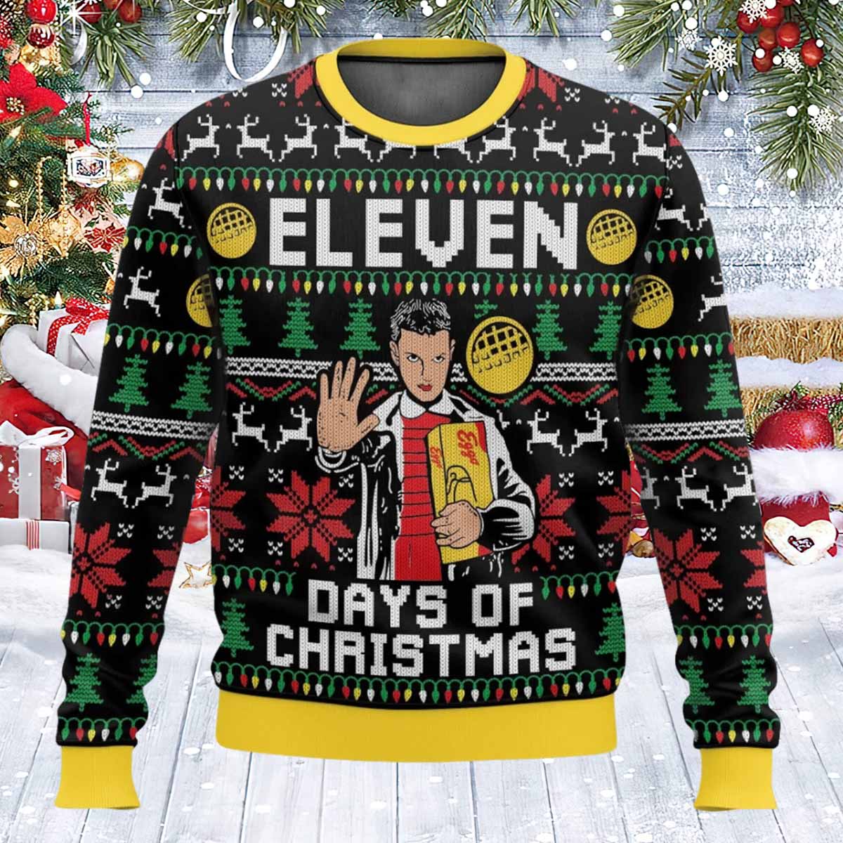 Eleven Days Of Christmas Ugly Sweater Eleven Days Of Christmas Ugly Sweater