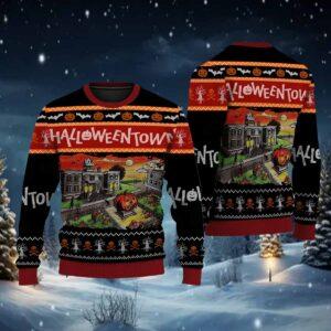 Halloweentown Est 1998 Ugly Christmas Sweater Halloweentown Est 1998 Ugly Christmas Sweater
