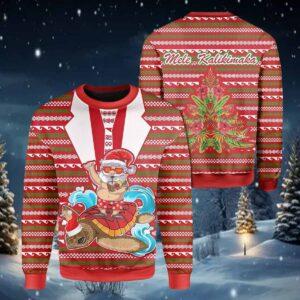Hawaii Mele Kalikimaka Ugly Christmas Sweater
