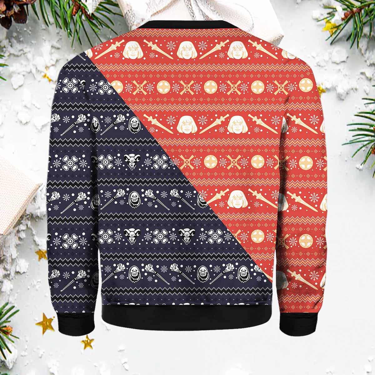 He man vs Skeletor Christmas Sweater He man vs Skeletor Christmas Sweater