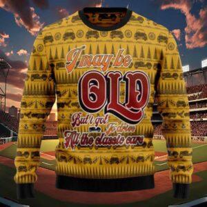I Got To Drive All The Classic Cars Ugly Christmas Sweater