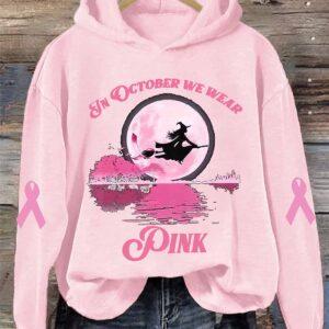 In October We Wear Pink Halloween Shirt 1 In October We Wear Pink Halloween Shirt