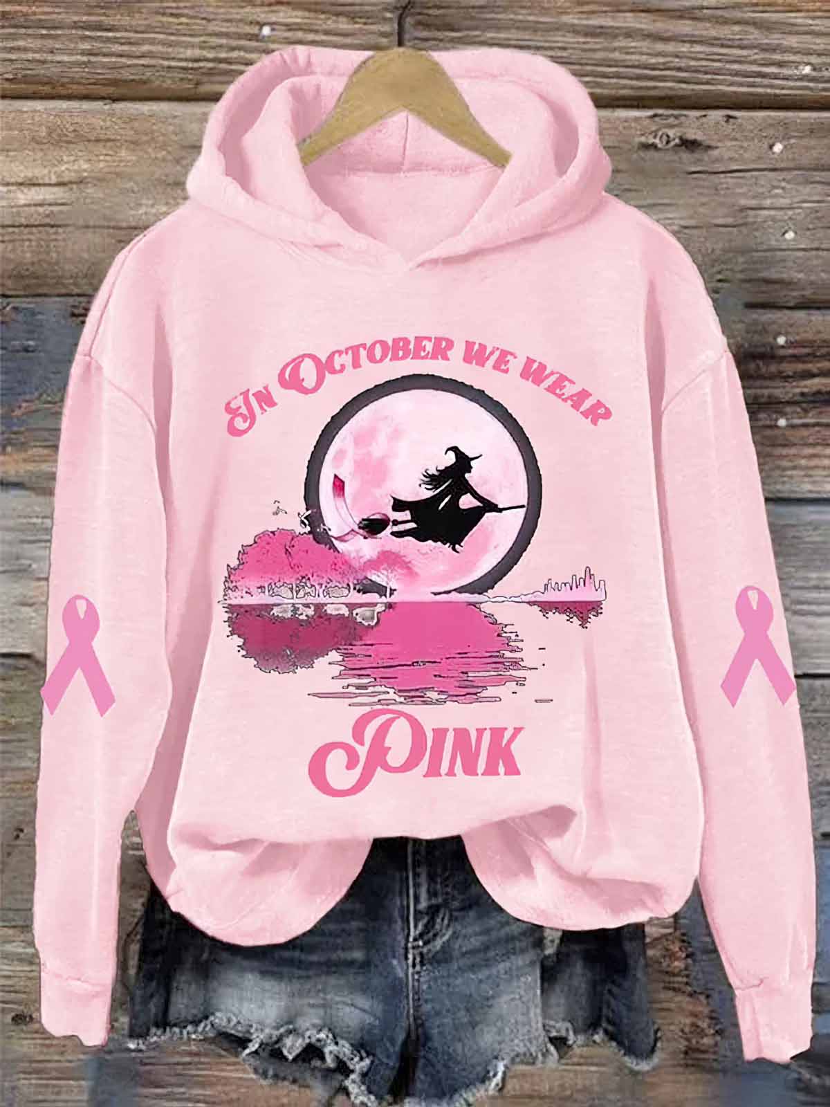 In October We Wear Pink Halloween Shirt In October We Wear Pink Halloween Shirt