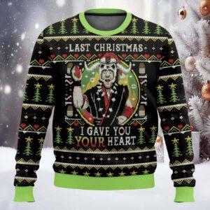 Indiana Jones Last Christmas I Gave You Your Heart Ugly Christmas Sweater