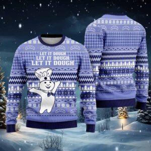 Let It Dough Ugly Christmas Sweater Let It Dough Ugly Christmas Sweater