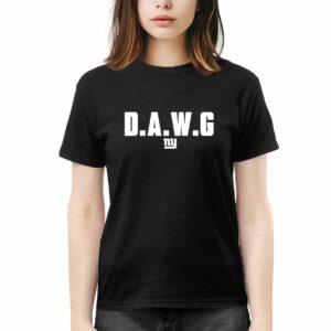 Malik Nabers DAWG Discipline Attitude Will Crit Shirt