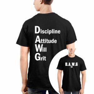 Malik Nabers DAWG Discipline Attitude Will Crit Shirt Malik Nabers DAWG Discipline Attitude Will Crit Shirt