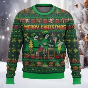 Merry Christmas Bobs Burgers Ugly Sweater