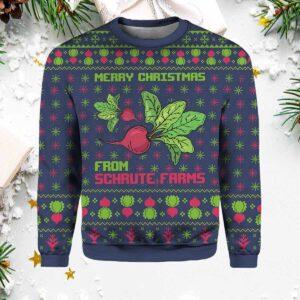 Merry Christmas From Schrute Farms Ugly Christmas Sweater