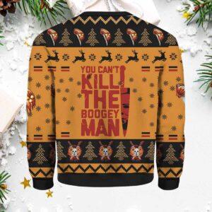 Michael Myers You Cant Kill The Boogeyman Ugly Christmas Sweater 1 Michael Myers You Can’t Kill The Boogeyman Ugly Christmas Sweater